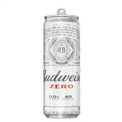 CERVEJA BUDWEISER ZERO LATA