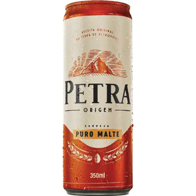CERVEJA PETRA PURO MALTE LATA 350ML