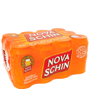 CERVEJA SCHIN 350ML LT PACK COM 12 UN